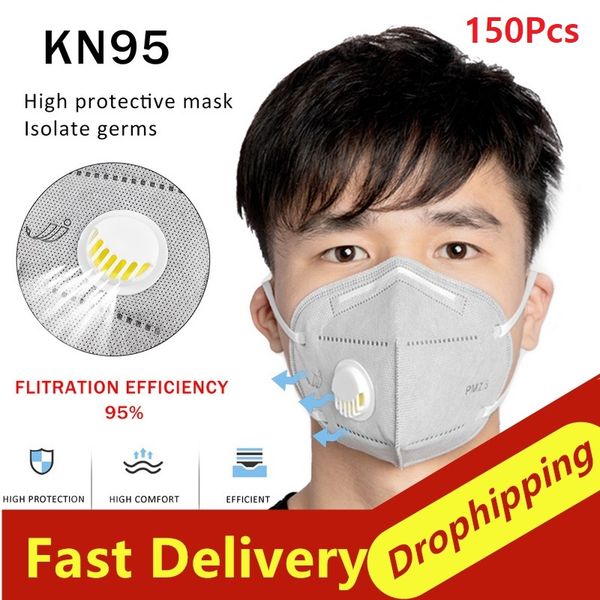 

3M Маска Оптовая продажа KN95 пылезащитные маски Оптовая продажа Dropshipping N95 респиратор воздушный фильтр противогаз безопасности защитный kf94 ffp3 лицо рот Маска