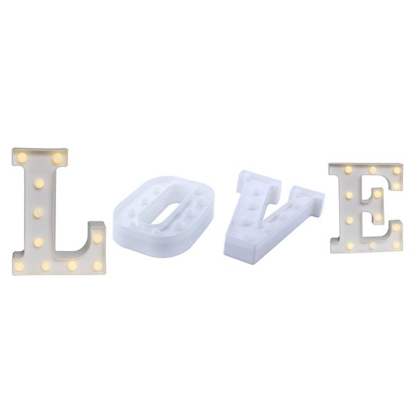 

diy английский письмо led night light marquee войти алфавит 3d гобелен night light главная свадебный birthday party decor