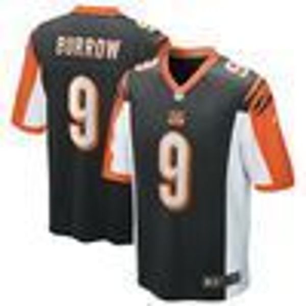 

joe burrow #9 2020 all colors xs-5xl stitched football jerseys, Gray