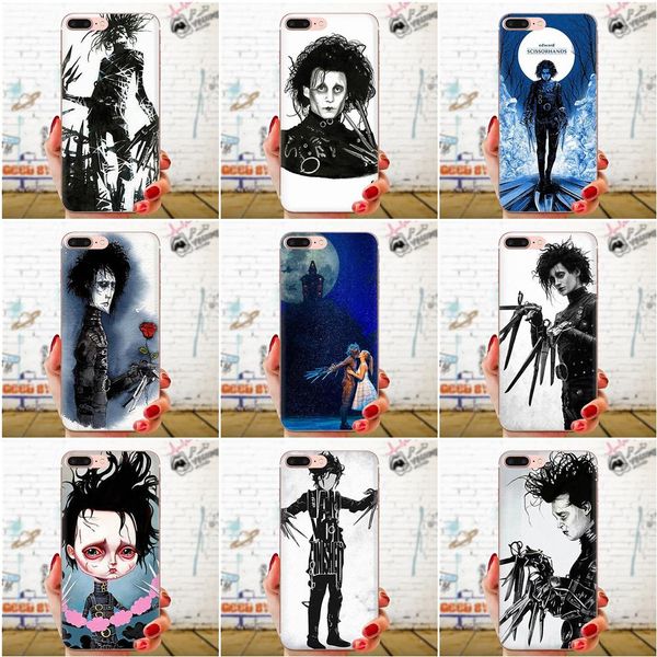 

custom edward scissorhands soft tpu cases capa cover for huawei nova 2 v20 y3ii y5 y5ii y6 y6ii y7 y9 g8 g9 gr3 gr5 gx8 prime 2018 2019
