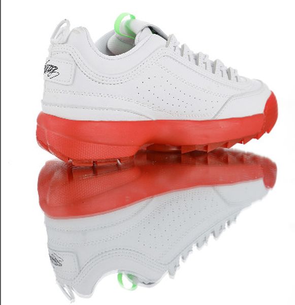 

high-ii 2 grey white gum black white women special section clunky sneaker increased jogging mens retro sport shoes