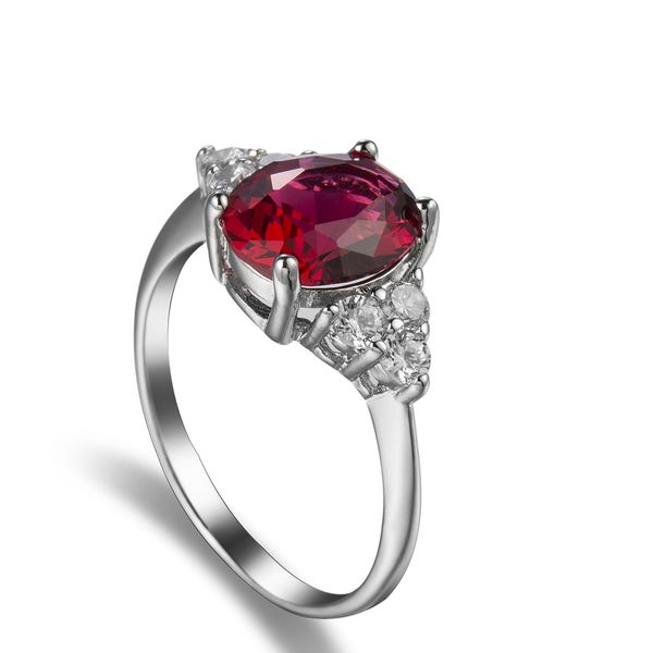 

ювелирное большой циркон обручальные кольца брак аксессуары jewel кольцо мода обручальное lover валентина день рождения пара партии подарки, Silver