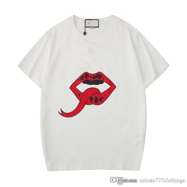 

2019 designer t shirts for men summer fashion brand t-shirt print good quality men women couple black white shirt casual tees male clothings, White;black