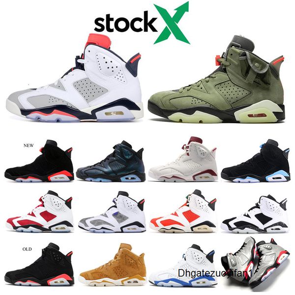 

фото x travis scotts 6 6s mens basketball обувь все звезды черный кот кармин новый бред дизайнер кроссовки old black инфракрасная мужчины сп