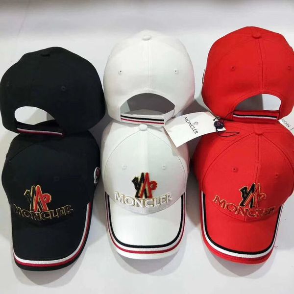

MON letter embroidery Baseball caps luxury Unisex Baseball Hats Men Women Snapbacks casquette cotton Snapback bone Fashion Sport Cap hat