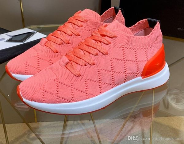 

luxury shoes 2020 women sneakers breathable fiber elastic multi-color fashion woman sports casual shoes, Black