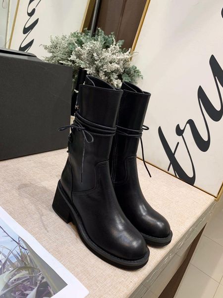 

2019 new winter black and brown fashionablewave locomotive thick luxury boots shoes size 35-40