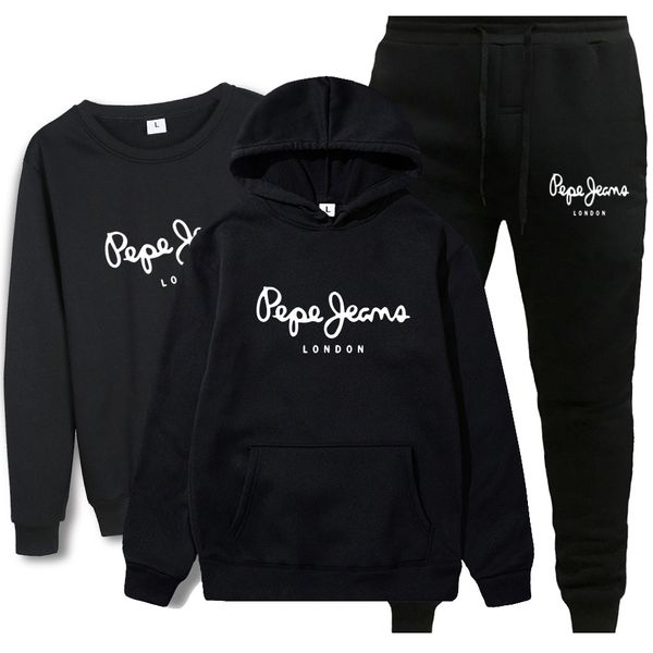 

новый 2020 brand new fashion костюм мужчины спортивной печати мужчины толстовки пуловеры hip hop mens tracksuit фуфаек одежды, Gray