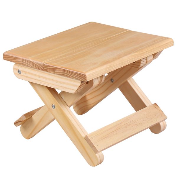 

portable 24x19x17.8 cm beach chair simple wooden folding stool outdoor furniture fishing chairs modern small stool camping chair