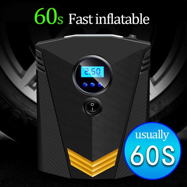 

portable car air compressor digital tire inflator air pump dropshipping drop ship