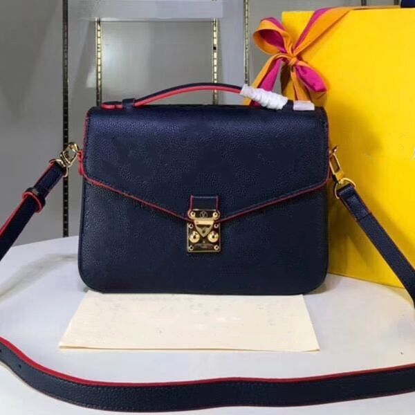

fast shipping crossbody bag women bags leather handbags wallets for women fashion genuine leather gold chain shoulder bags size 25*19*9cm