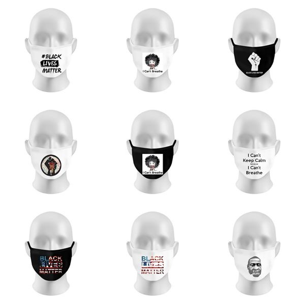 

designer letter face mask outdoor 100% cotton washable reusable cloth masks protection from dust pollen pet dander #948