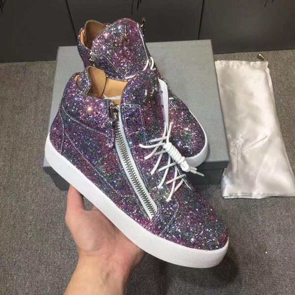 

summer sequins casual shoes, fashion sequins, party shoes, size 35-40, with case and dust bag, Black