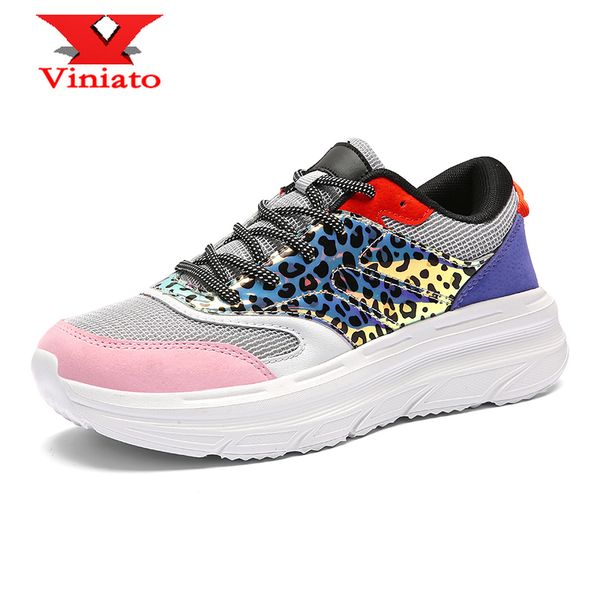 

2020 new breathable running shoes women increse 5cm walking sneakers ladies big size 36-42 anti slip athletic shoes
