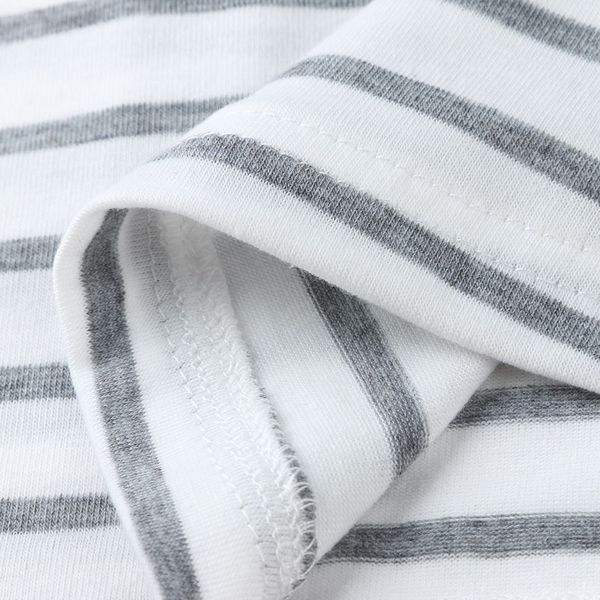 

muqgew women maternity breastfeeding clothes striped hoodie nursing breastfeeding pullover ropa embarazada verano#y3, White