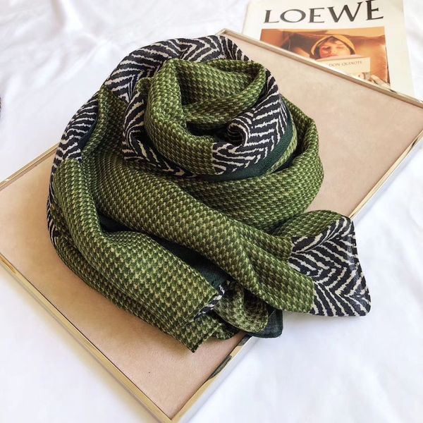 

winter 2019 new boutique new men's warm wool shawl, dual-purpose soft, smooth scarf, warm and fashionable, Blue;gray