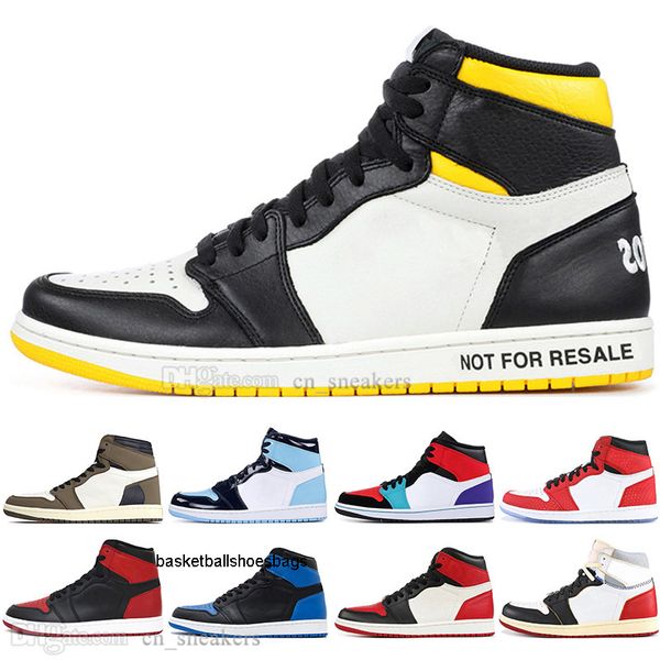 

1 high og travis scotts cactus jack unc spiderman mens basketball shoes 1s 3 banned bred toe men sport women sneakers trainers