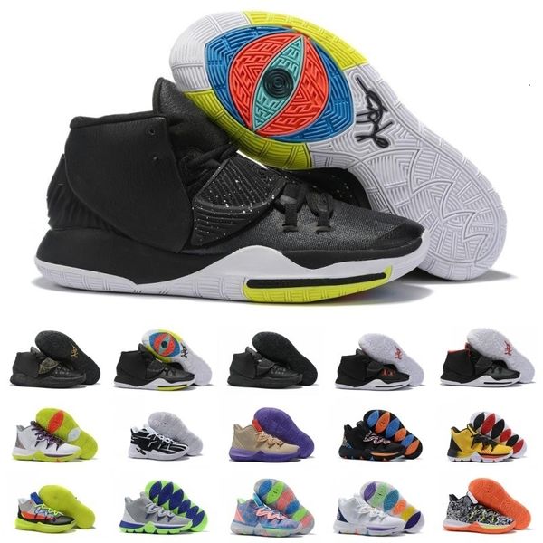 

2019 mens 6 kyrie basketball shoes for men designer sneakers 6s vi black gold red white baskets sports des chaussures schuhe zapatos 40-46