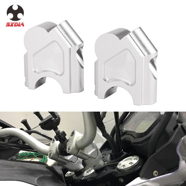 

motorcycle accessories cnc aluminum handlebar riser mount clamp for benelli trk 502 trk502 2016 2017 16 17 extension clamps