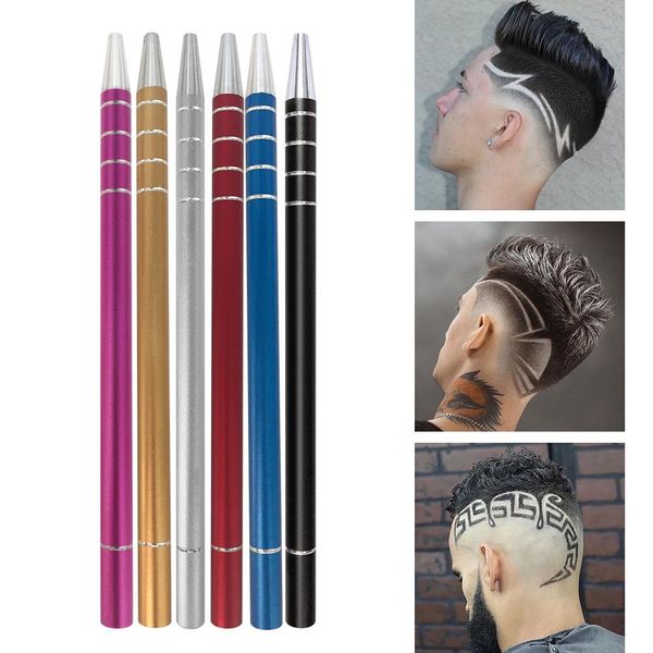 

hair carving pen magic hair styling eyebrows beards razor salon diy engraved razor pen hair refined+10pcs shaving blades