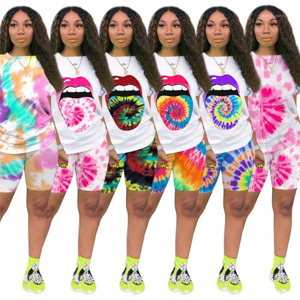 

tongue 2pcs running suits pullover shorts clothing sets designer high waist tracksuits women summer creative and, Gray