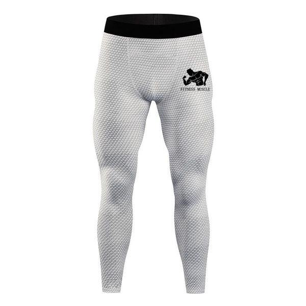 

фитнес мышцы печати мужчины compression плотные сухие брюки леггинсы gym фитнес быстрый идущие спорт мужской тренировки обучение sweatpant, Black