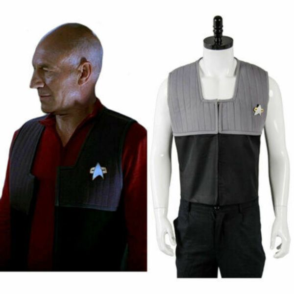 

nem star trek долг равномерное жилет только хэллоуин косплей костюм, Black;red