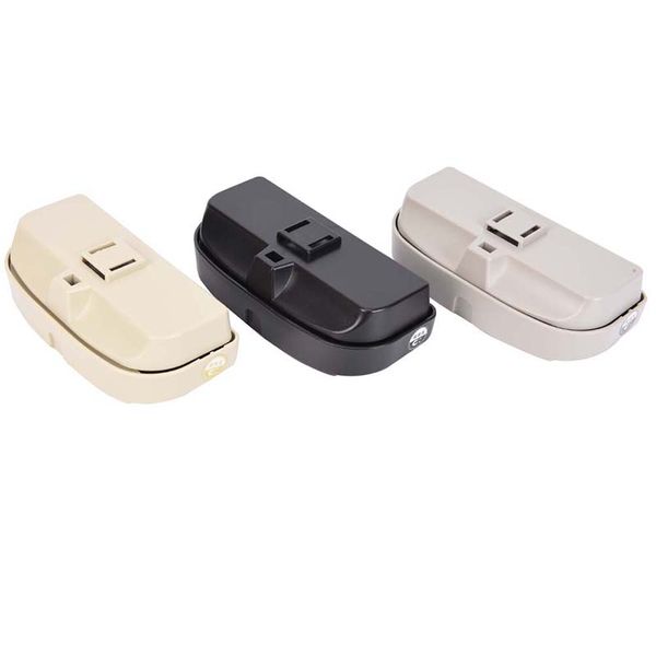 

car glasses box automobile sunshade board glasses clip for bills multi-functional car storage box