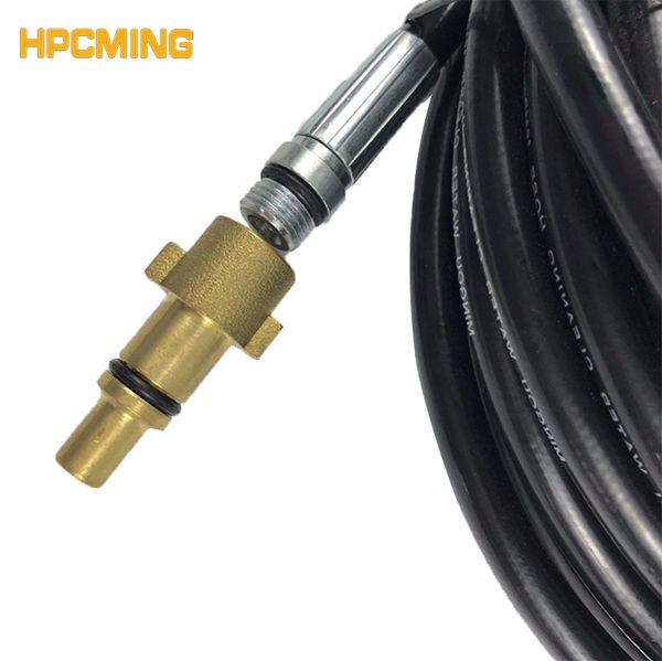 

2018 nilfisk kew alto adapter 10m 15m 20m sewer drain water cleaning hose for huter pressure washer (moh007