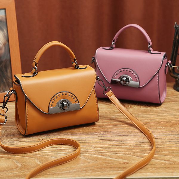 

сумка женская 2020 осень и зима ретро пакет шикарное плечо се куа бао повседневная pu ручная сумка