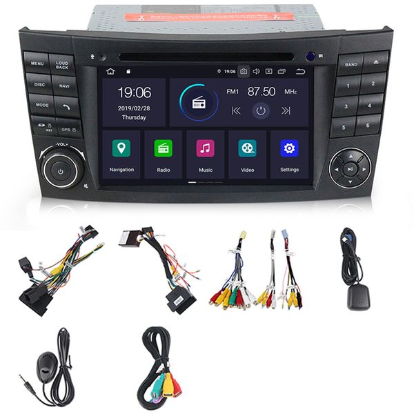 

dsp ips 4g 64g android 9.0 2 din car dvd player for e-class w211 e200 e220 e300 e350 e240 e270 e280 cls class w219