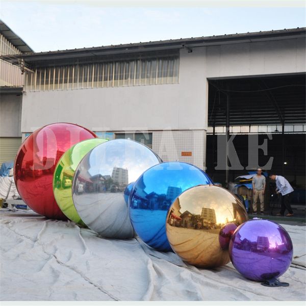 

100cm custom giant festival pvc inflatable mirror ball for marketing or event decoration balloon ing