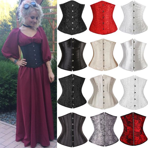 

femme lingeries бюстгальтер плюс размер x женщины сексуальные корсеты черный underbust белый red top косточках бюстье плюс размер corpete ко, Red;black