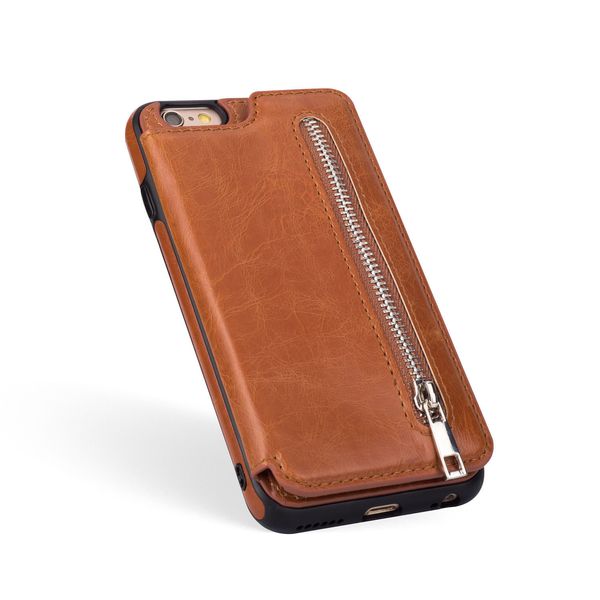 

retro pu leather case for samsung s8 9 plus iphone x 6 6s 7 8 plus xs 5s se multi card holders phone cases for iphone xs max xr 10 cover