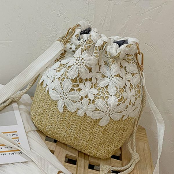 

fashion messenger bag 2020 summer straw woven bag handbag ladies crossbody shoulder