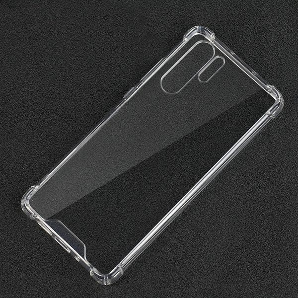 Fit Shockproof Transparent Transparent PC Zurück TPU Bumper Kratzschutz-Schutzhülle für HUAWEI P30 / HUAWEI P30 Pro / huawei P30 llite nova 4E