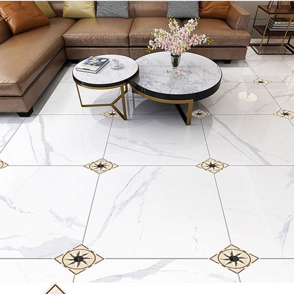 

35pcs/lot waterproof floor stickers pvc self adhesive tiles art diagonal ceramic wall stickers for living room kitchen home decor