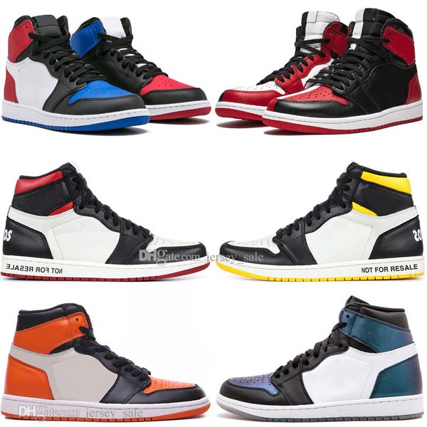 

with box sale 1 og banned bred toe black spider-man unc 1s 3 mens basketball shoes homage to home royal blue men sport designer sneakers