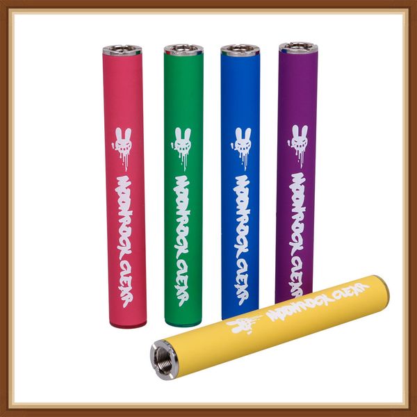

Moonrock Очистить Аккумулятор 350mAh 10.5mm 510 Bud Сенсорных светодиодных батарей Vape ручка для Бобби Синего Razzle Dazzle Телега 510 картриджа