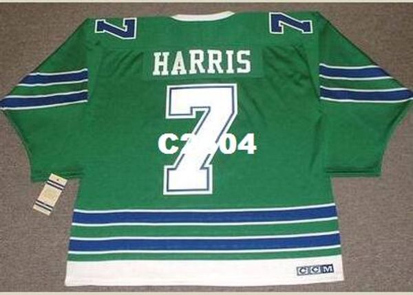 

мужчины #7 билли харрис окленд уплотнения 1967 ccm старинные ретро домашний хоккей джерси или пользовательские любое имя или номер ретро дже, Black;red