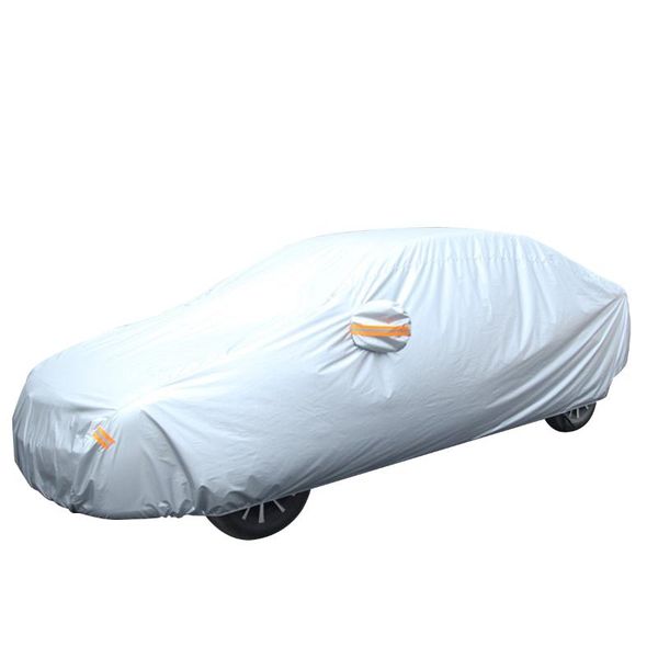 

silver full car cover universal fit dustproof anti-uv scratch-resistant sedan suit sunscreen dustproof suv car clothing