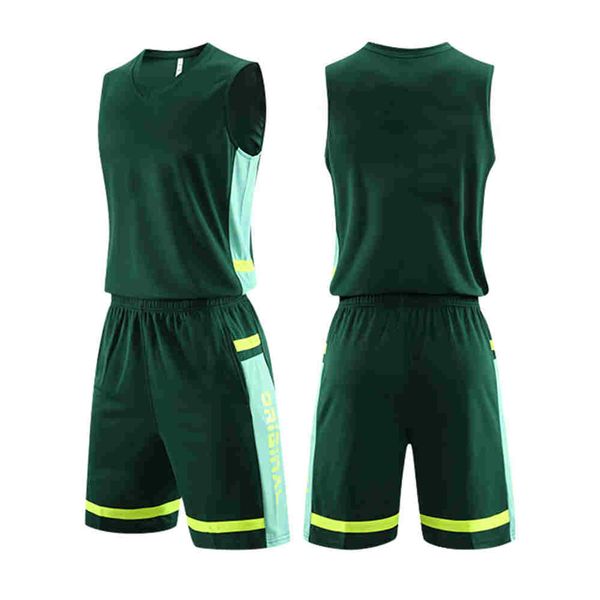 

2020 new custom basketball jersey mens embroidery logos 100% stitched basketball sets 155, Black;red