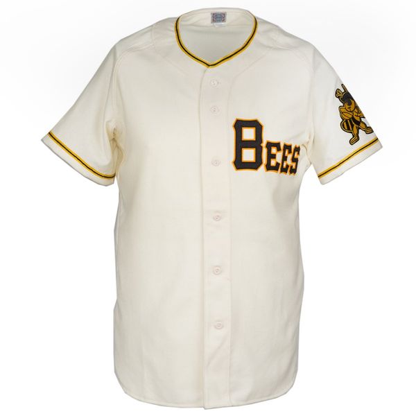 

Salt Lake Bees 1959 Home Jersey 100% Stitched Embroidery Logos Vintage Baseball Jerseys Custom Any Name Any Number Free Shipping