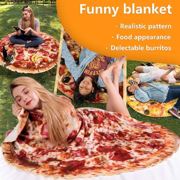 

150x150cm comfortable creation simulation wrap blanket cookie blanket blankets for office siesta air-condition *