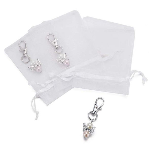 

30 pieces organza bags wedding favors baptism pendants christmas communion confirmation gifts for guests