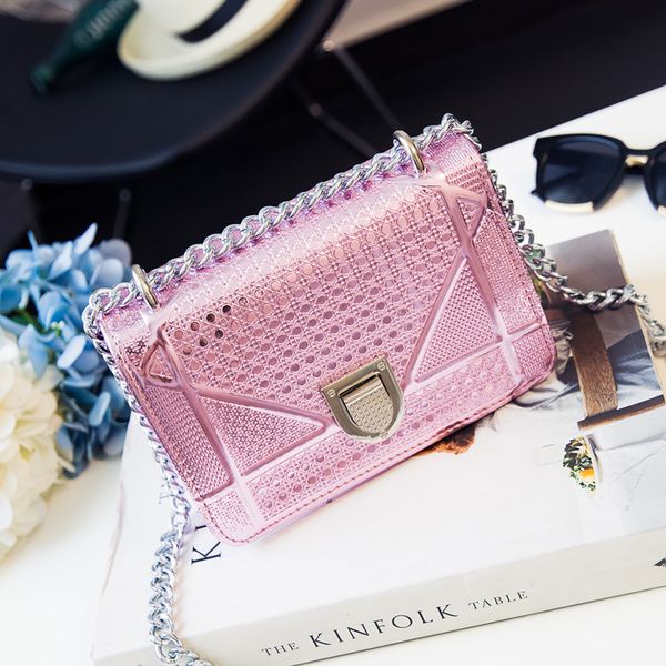 

chain bag female new small bag women's shoulder messenger sequin women bags wallet mobile phone