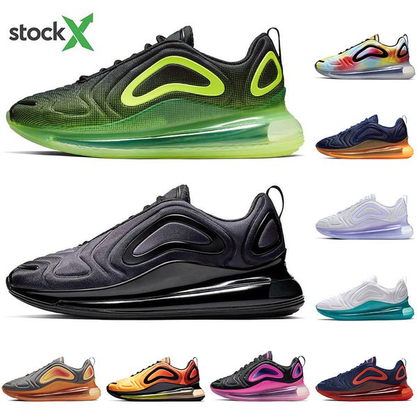 

with socks stock x air cushion running shoes black speckle ghost men women athletic outdoor trainers sports sneakers chaussures, White;red