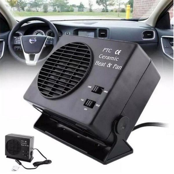 

300w/150w 12v car fan heater switch ceramic heating warmer defroster demister new car electrical heating fans instant