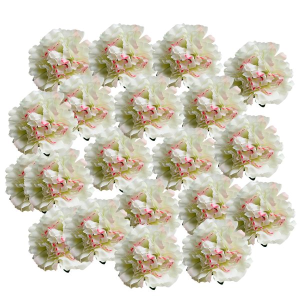 

20 pieces 6cm silk artificial peony heads flowers head for wedding decoration diy wreath gift box scrapbooking craft fake flowers