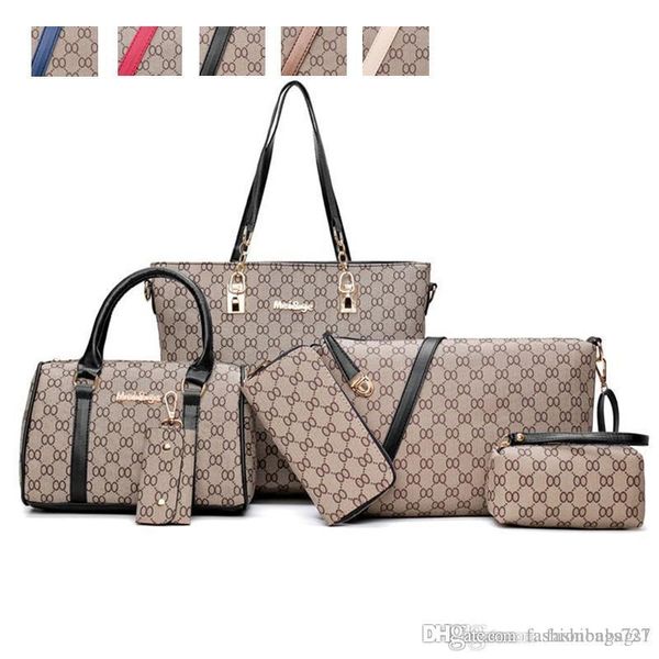 

sugao женщины сумка роскошные сумки дизайнерские сумки 5 цветов 6шт набор totes плеча сумки сумки креста тела сцепления косметические держат